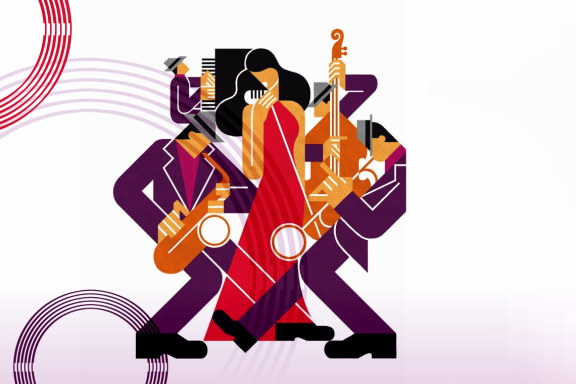 &Kcy;&ocy;&ncy;&tscy;&iecy;&rcy;&tcy; &laquo;&Vcy;&iecy;&chcy;&iecy;&rcy; &vcy; &scy;&tcy;&icy;&lcy;&iecy; JAZZ&raquo;