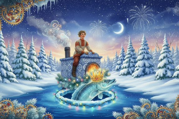 Новогодний спектакль «По щучьему велению»