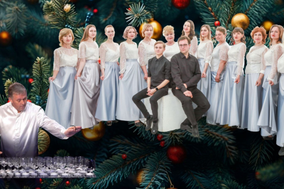 "Хрустальное Рождество" (Камерный оркестр "КамерАнс" и Игорь СКЛЯРОВ / стеклянная арфа)