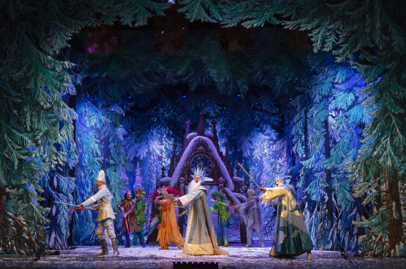 Московская премьера Новогодней сказки "ДВЕНАДЦАТЬ МЕСЯЦЕВ" от режиссёра Московского театра Н. Сац В. Меркулова