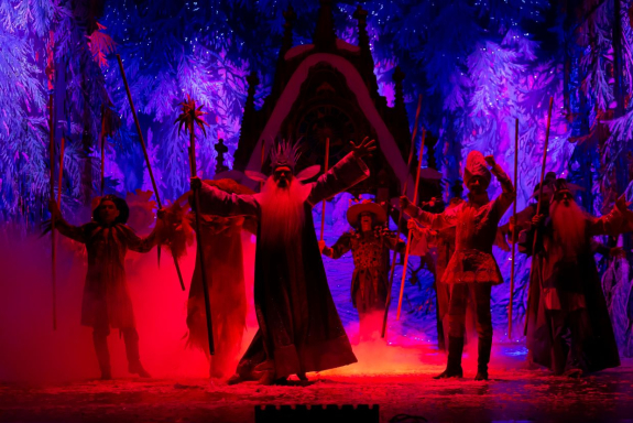 Московская премьера Новогодней сказки "ДВЕНАДЦАТЬ МЕСЯЦЕВ" от режиссёра Московского театра Н. Сац В. Меркулова