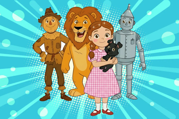 Элли и Тотошка в Новый год