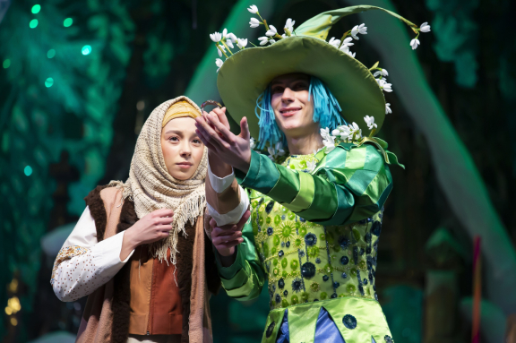 Московская премьера Новогодней сказки "ДВЕНАДЦАТЬ МЕСЯЦЕВ" от режиссёра Московского театра Н. Сац В. Меркулова