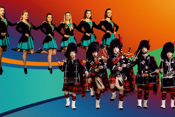 "ИРЛАНДСКОЕ ШОУ 2" (Оркестр волынщиков "City Pipes" и ансамбль ирландского танца "CeItic Wind")